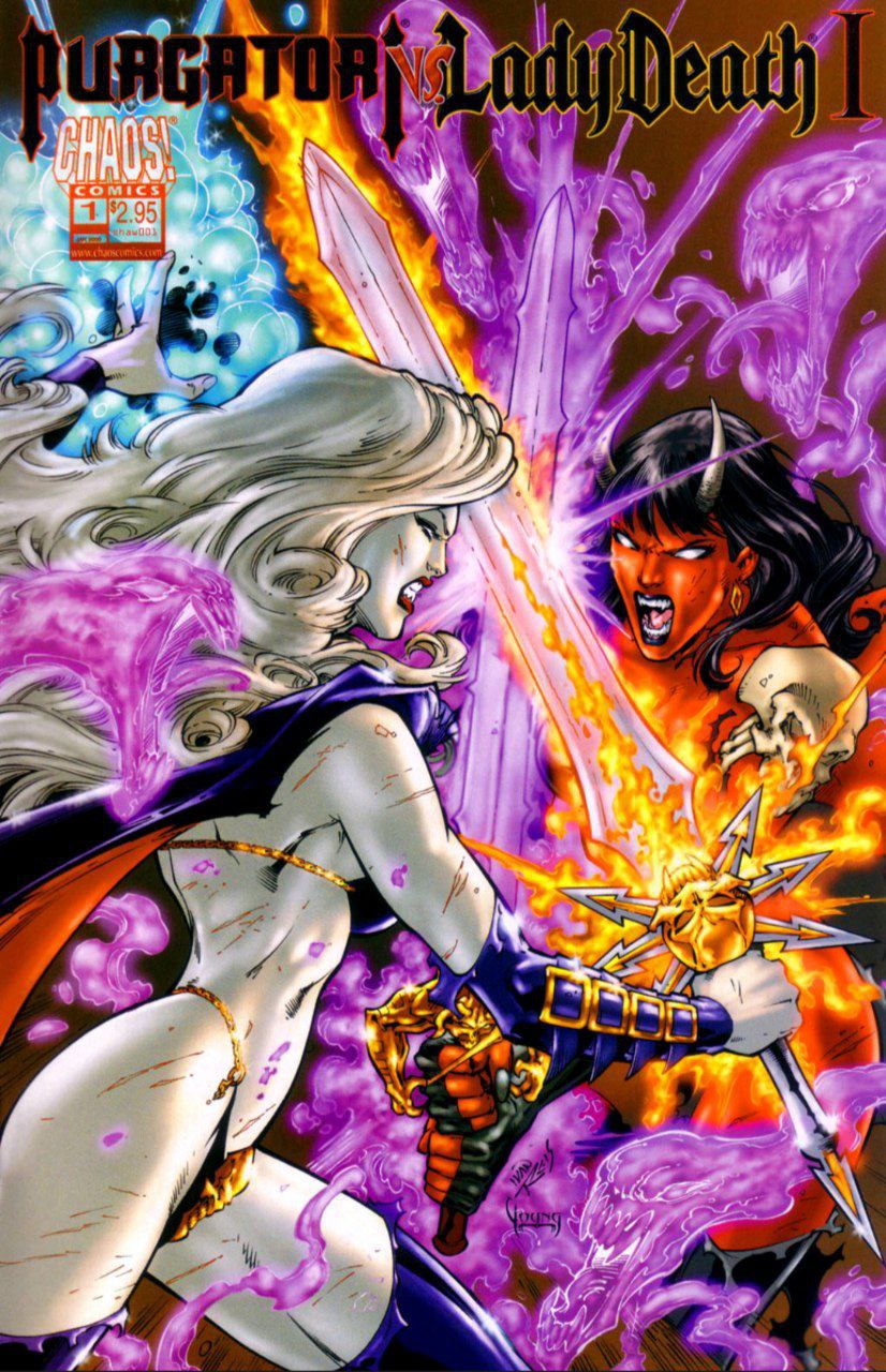 Portada ampliada de Purgatory Lady Death