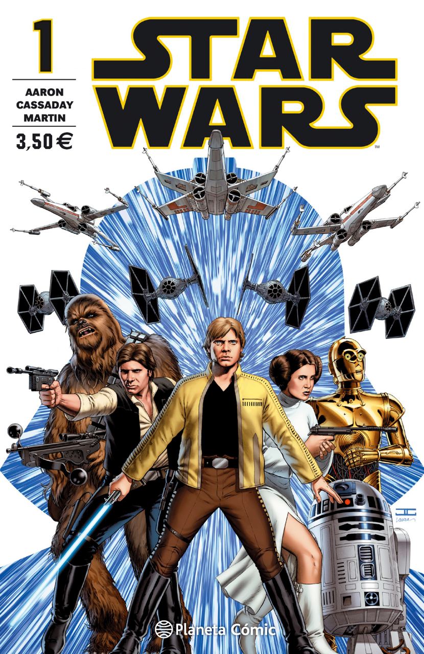 Portada ampliada de STAR WARS