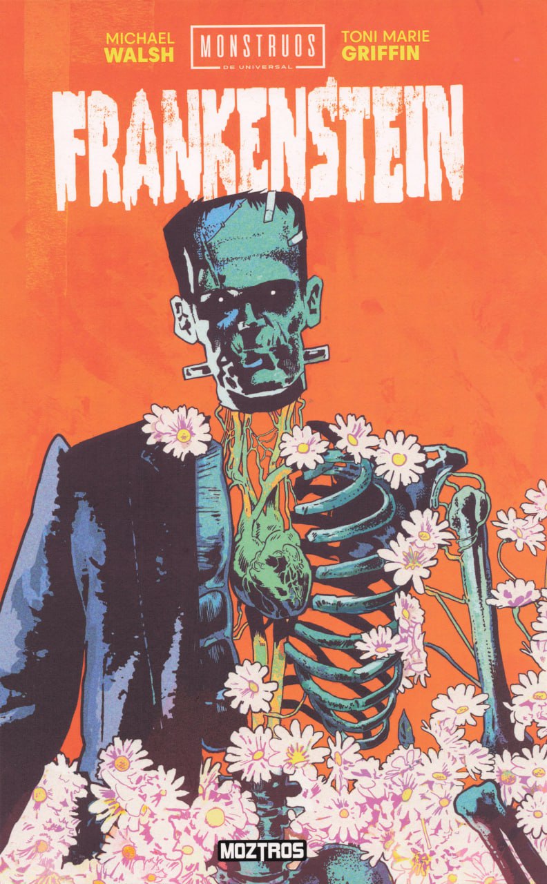 Portada ampliada de FRANKENSTEIN