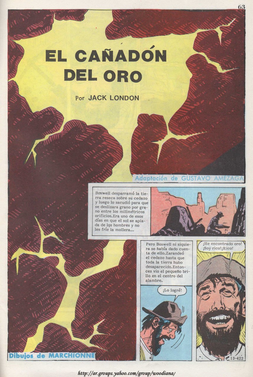 Portada ampliada de EL CAÑADÓN DEL ORO