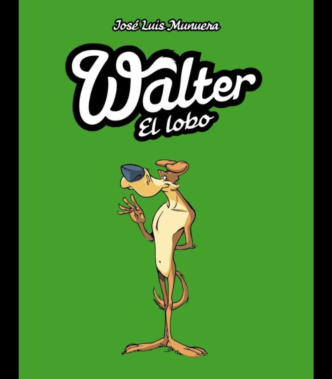Portada ampliada de Walter el lobo