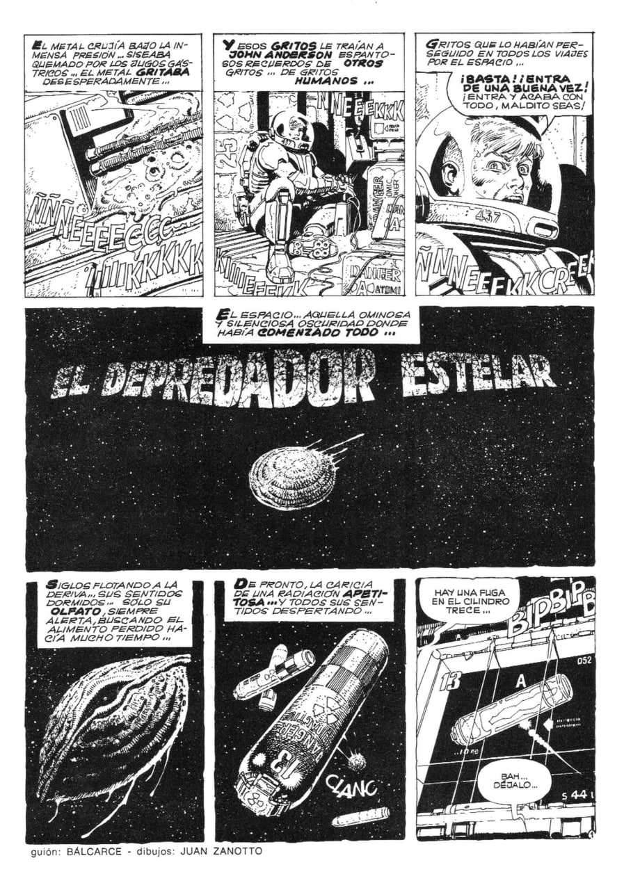 Portada ampliada de EL DEPREDADOR ESTELAR