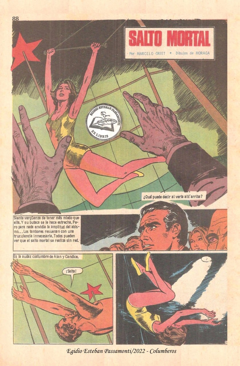 Portada ampliada de Salto Mortal