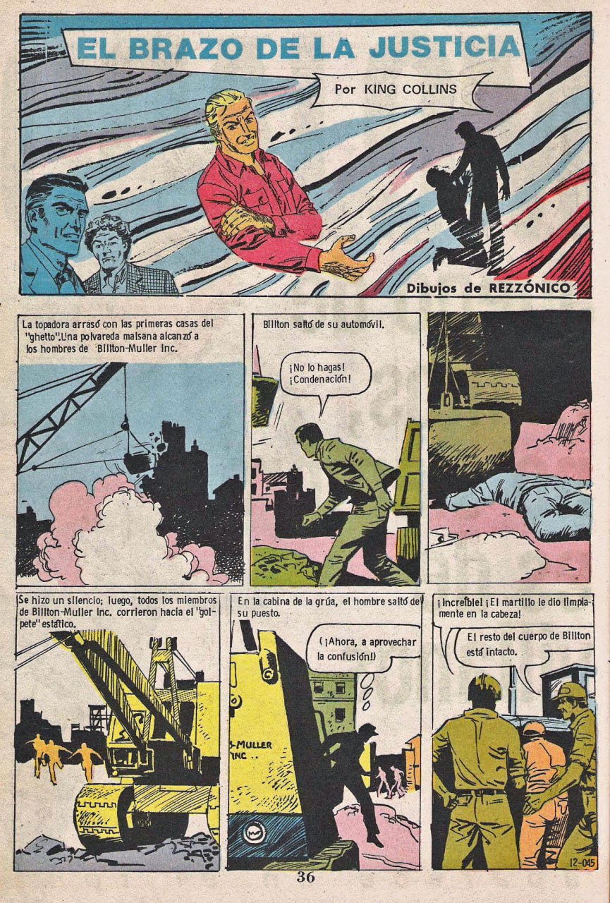 Portada ampliada de EL BRAZO DE LA JUSTICIA