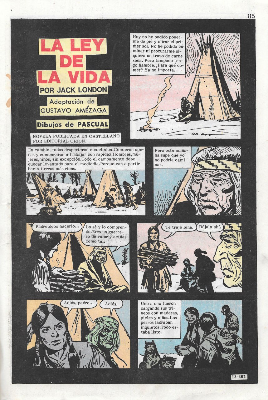 Portada ampliada de LA LEY DE LA VIDA