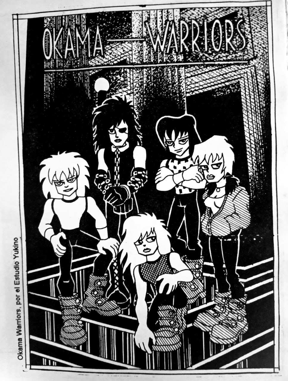 Portada ampliada de OKAMA WARRIORS