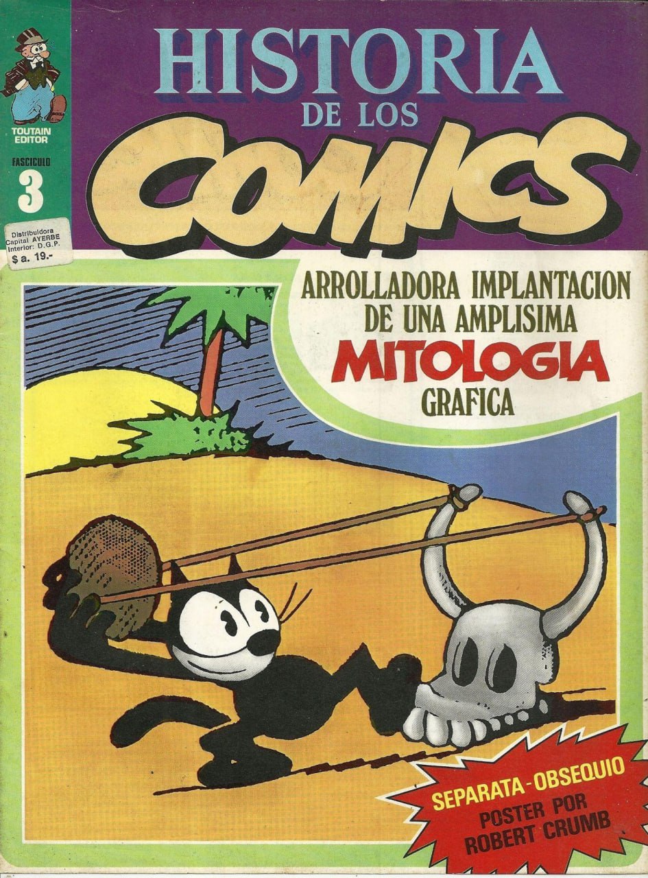 Portada ampliada de HISTORIA DE LOS COMICS