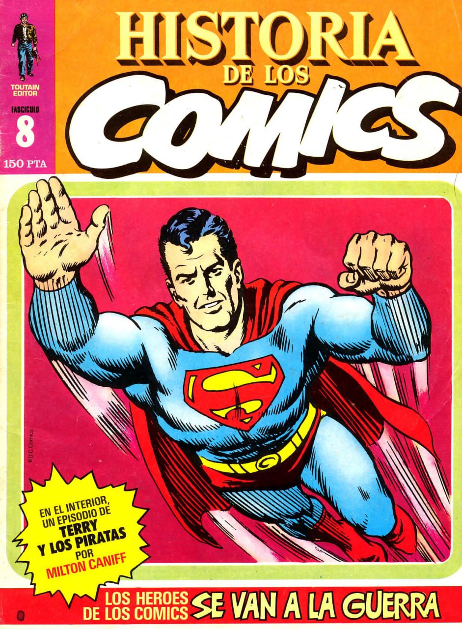 Portada ampliada de HISTORIA DE LOS COMICS