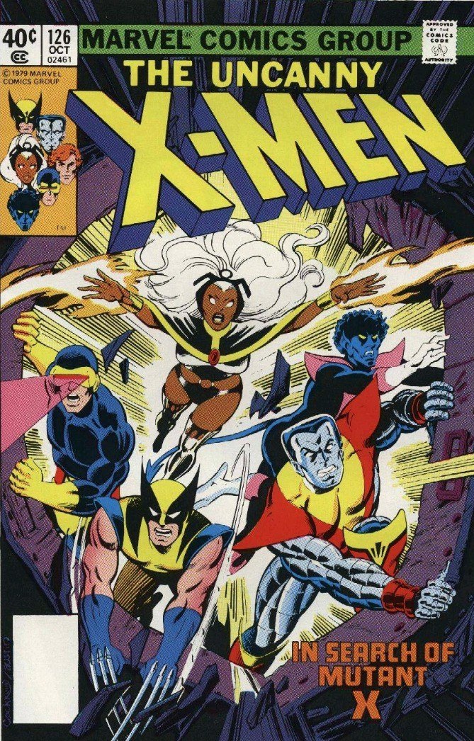 Portada ampliada de THE UNCANNY X-MEN