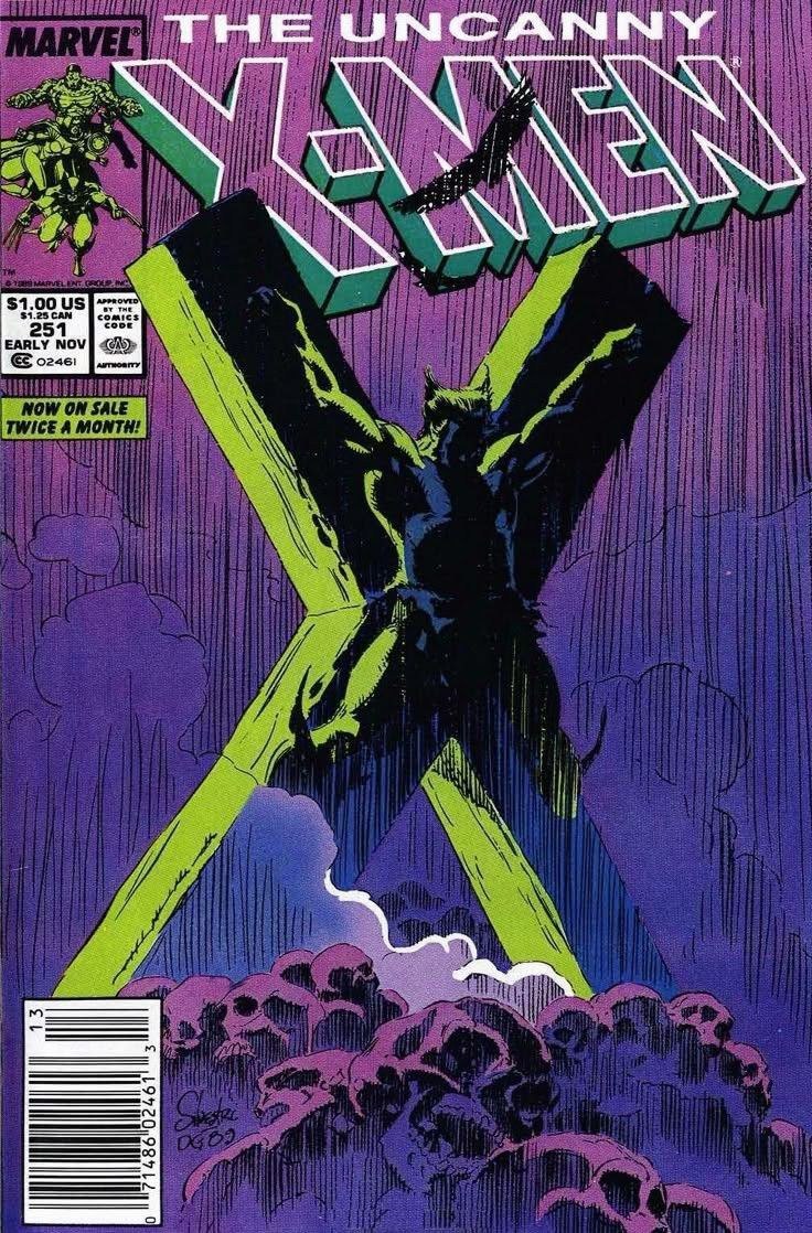 Portada ampliada de THE UNCANNY X-MEN