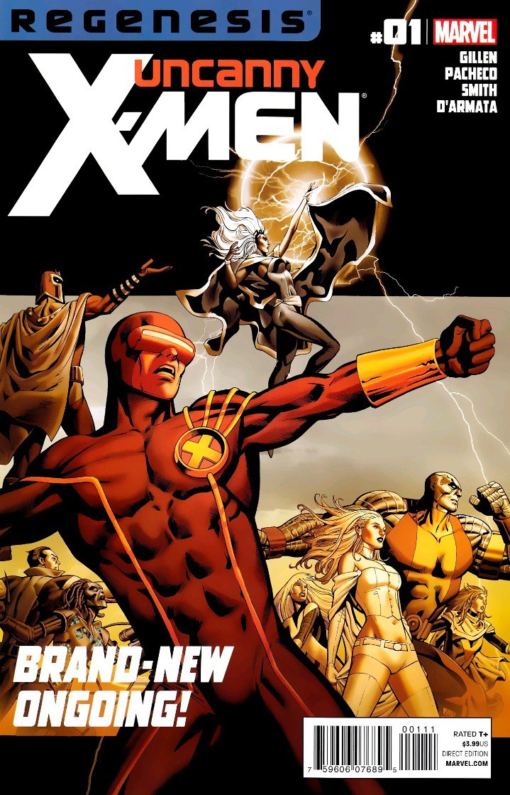 Portada ampliada de Uncanny X-men