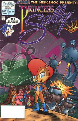 Portada ampliada de Sonic The Hedgehog Presents: Princess Sally
