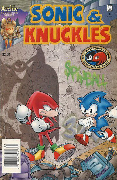 Portada ampliada de SONIC & KNUCKLES