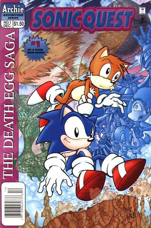 Portada ampliada de SONICQUEST