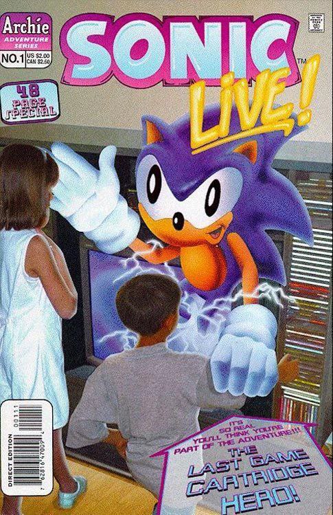 Portada ampliada de SONIC LIVE!