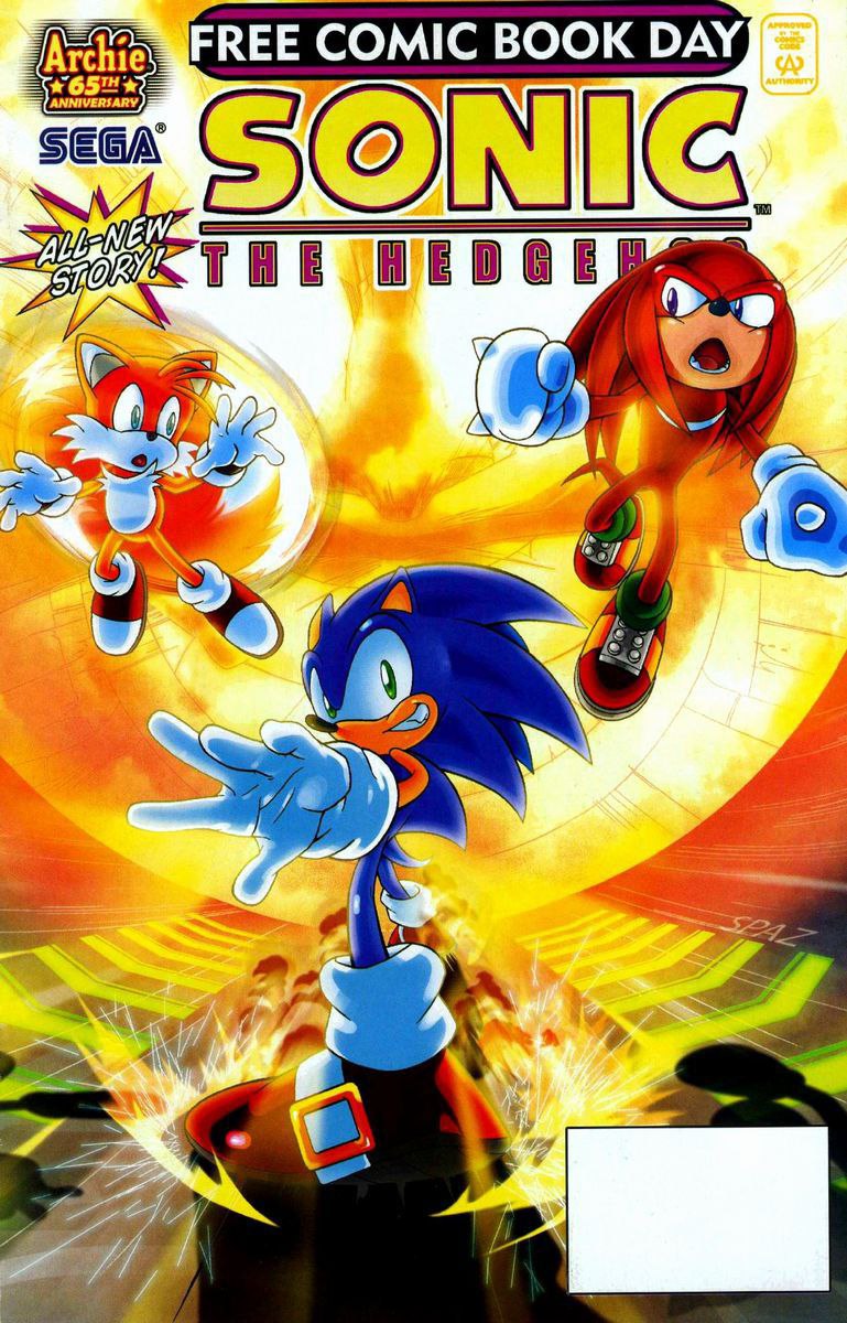 Portada ampliada de SONIC THE HEDGEHOG
