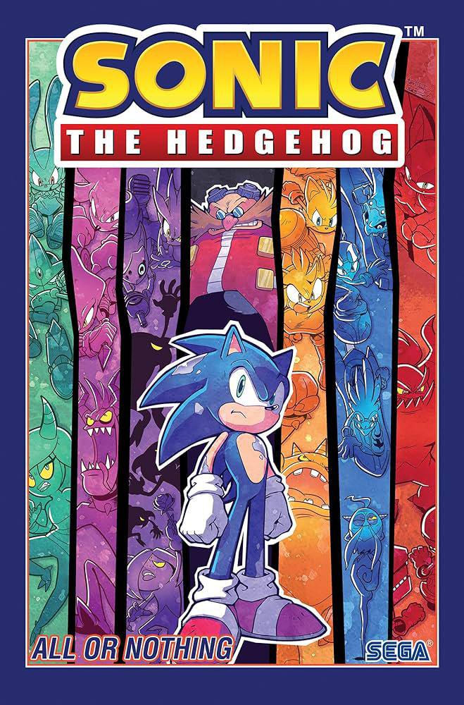 Portada ampliada de SONIC THE HEDGEHOG