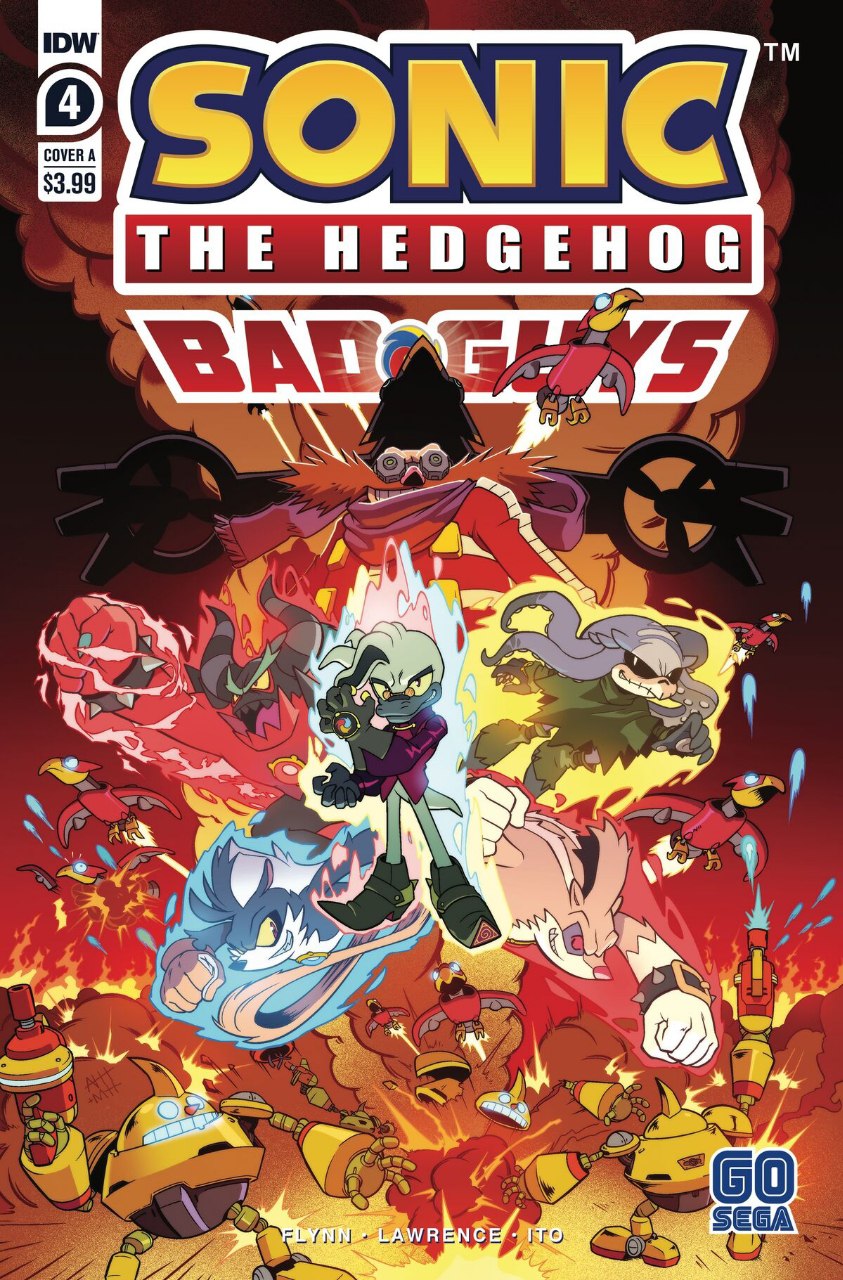 Portada ampliada de SONIC THE HEDGEHOG BAD GUYS