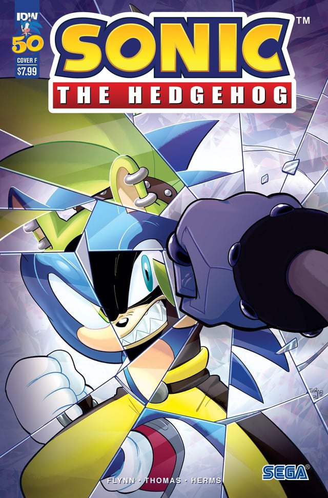 Portada ampliada de SONIC THE HEDGEHOG