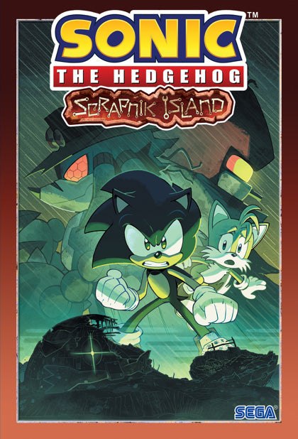 Portada ampliada de SONIC THE HEDGEHOG Scrapnik Island