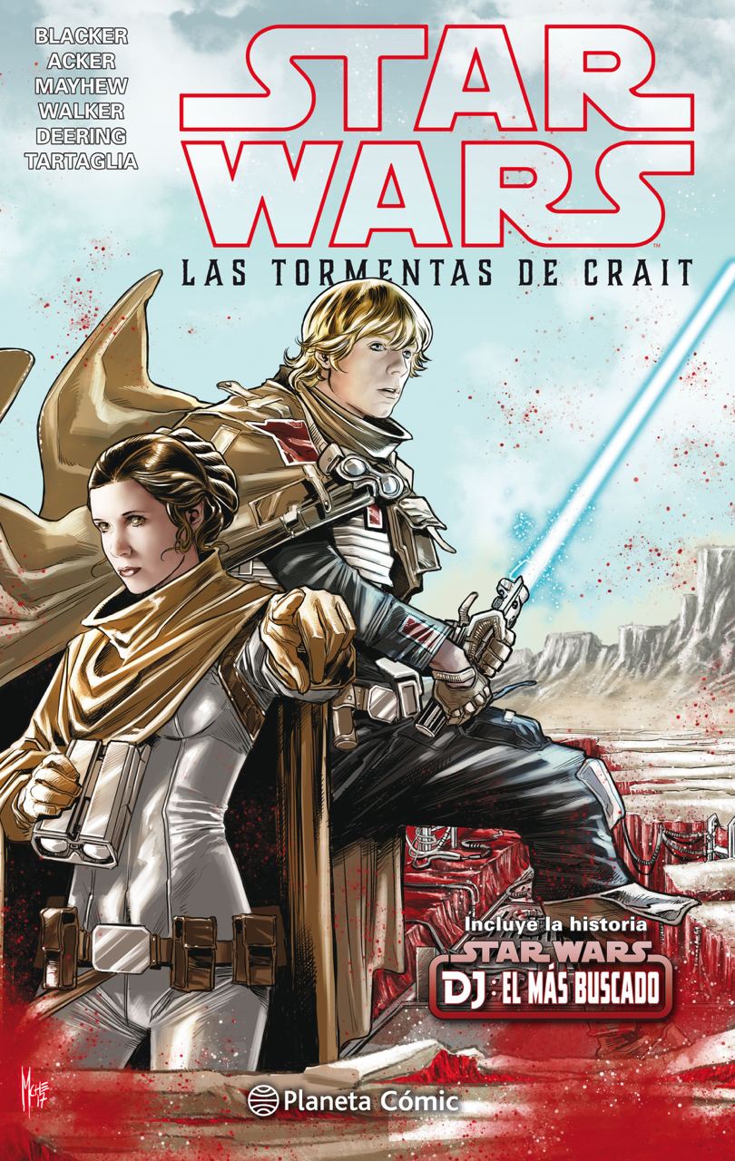 Portada ampliada de STAR WARS: Las tormentas de Crait