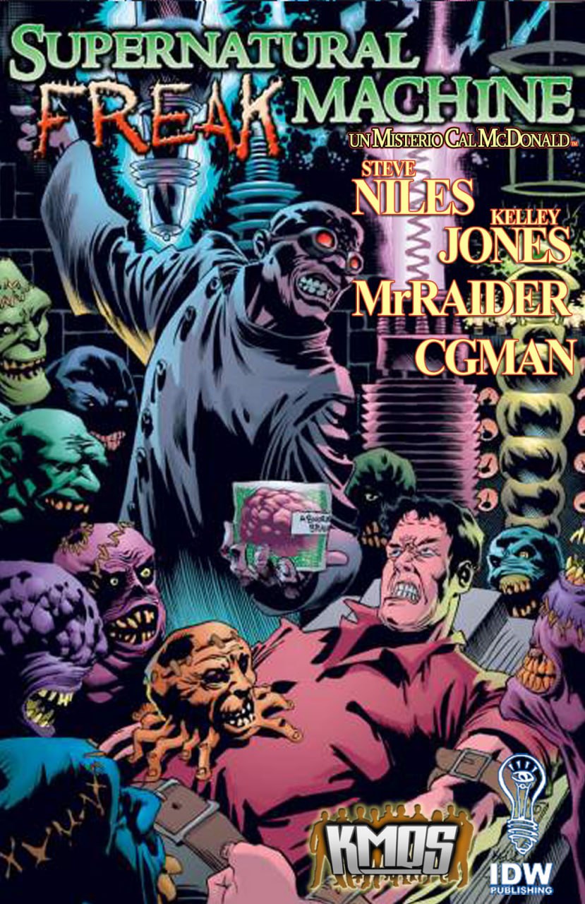 Portada ampliada de Supernatural Freak Machine