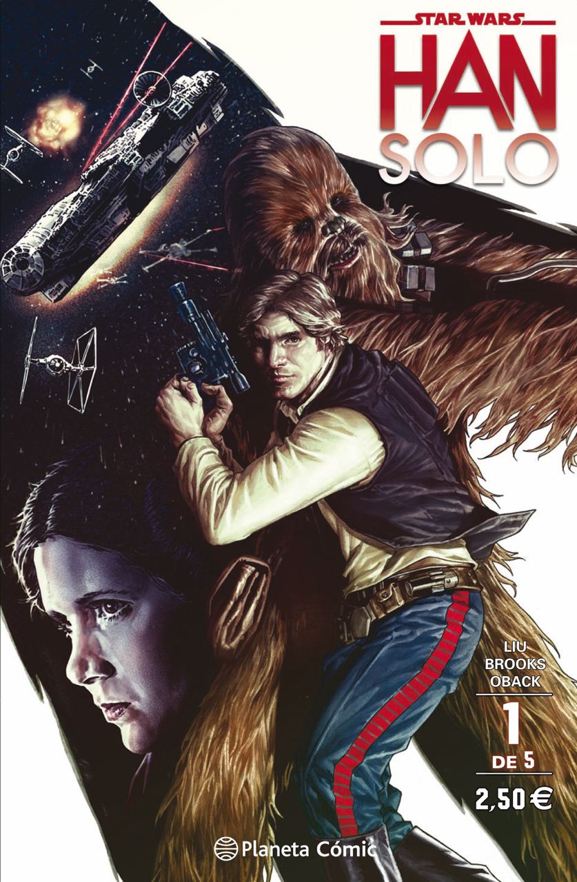 Portada ampliada de STAR WARS HAN SOLO