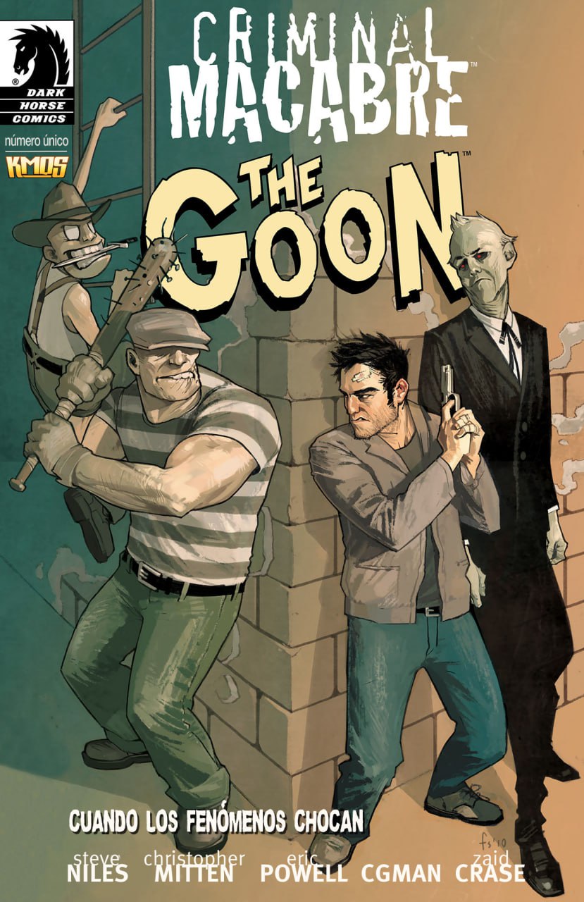 Portada ampliada de Criminal Macabre The Goon