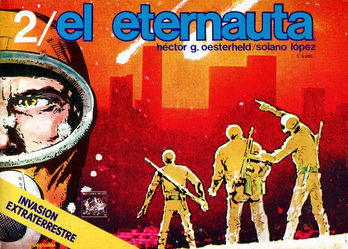 Portada ampliada de 2/el eternauta