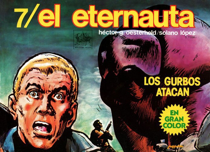 Portada ampliada de 7/el eternauta