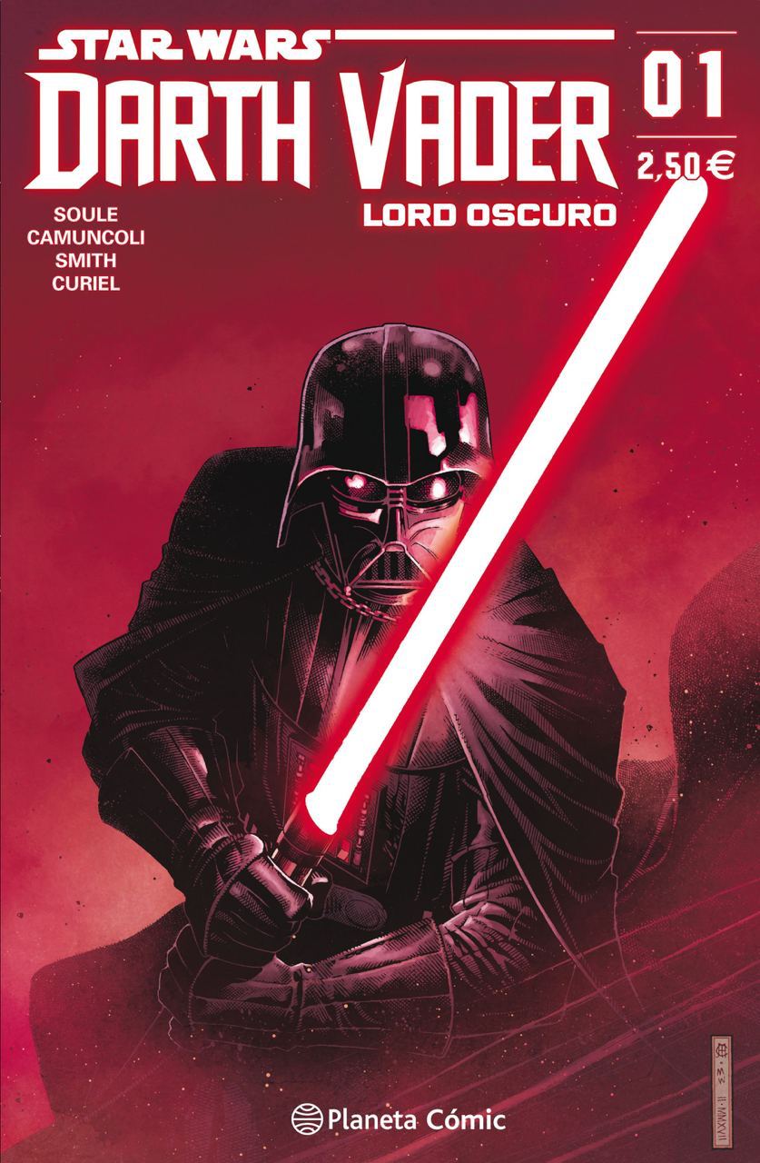 Portada ampliada de DARTH VADER LORD OSCURO