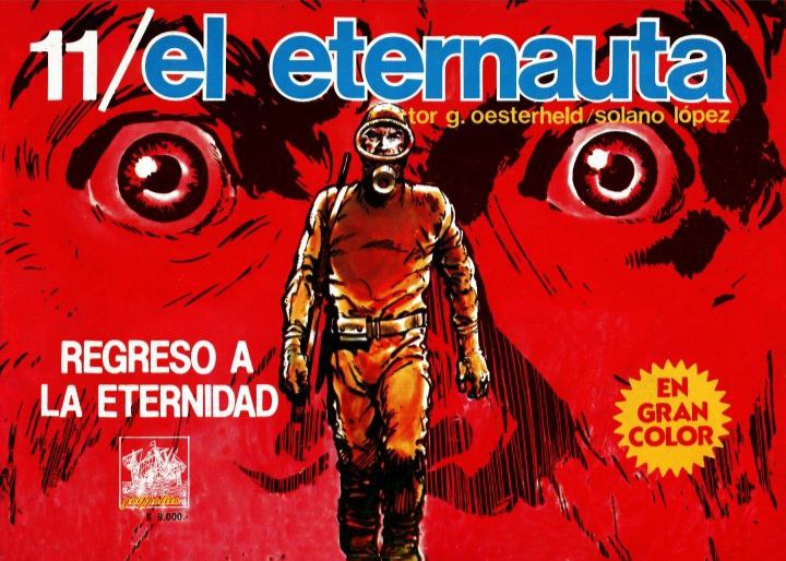 Portada ampliada de 11/el eternauta