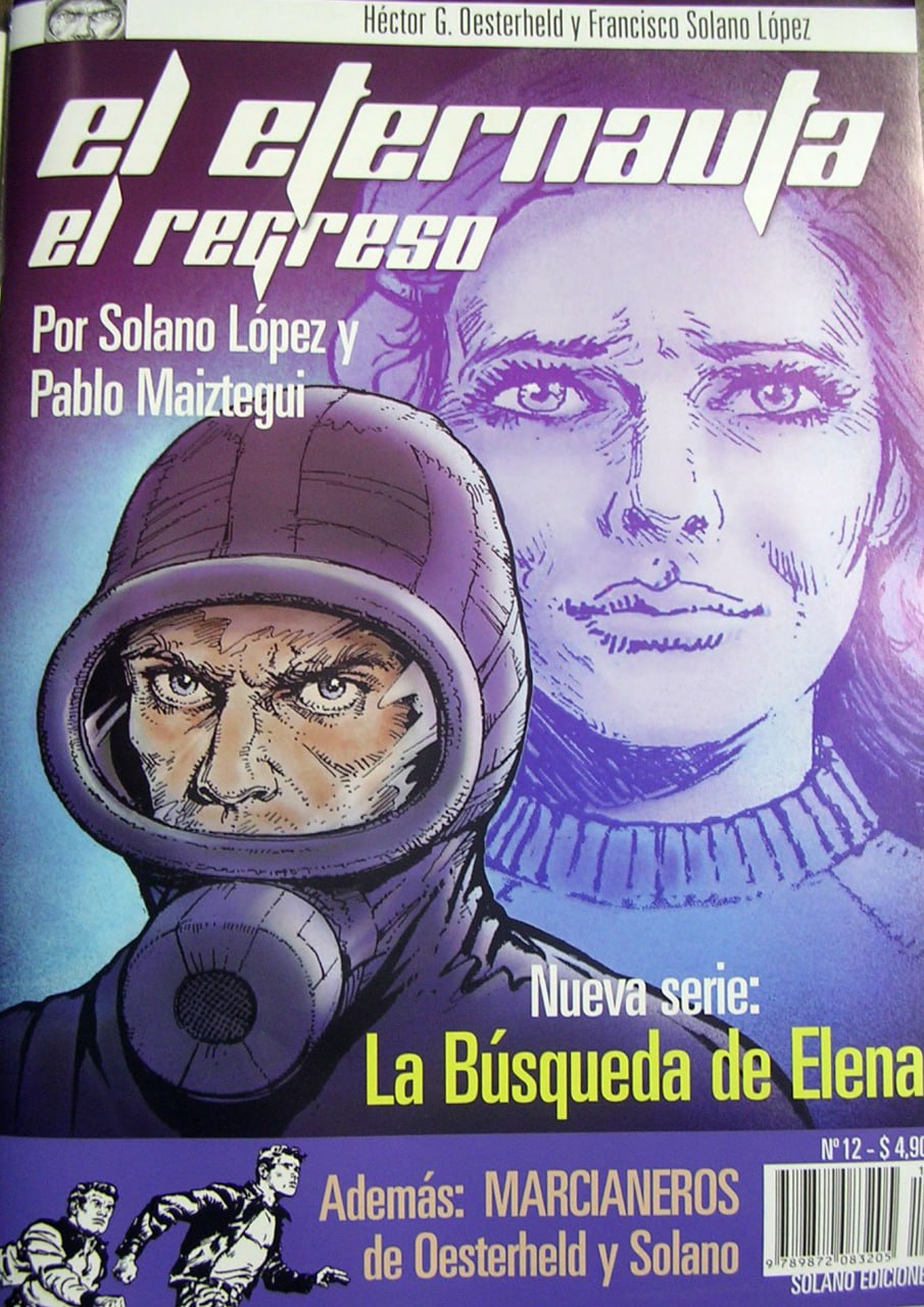 Portada ampliada de el eternauta el regreso