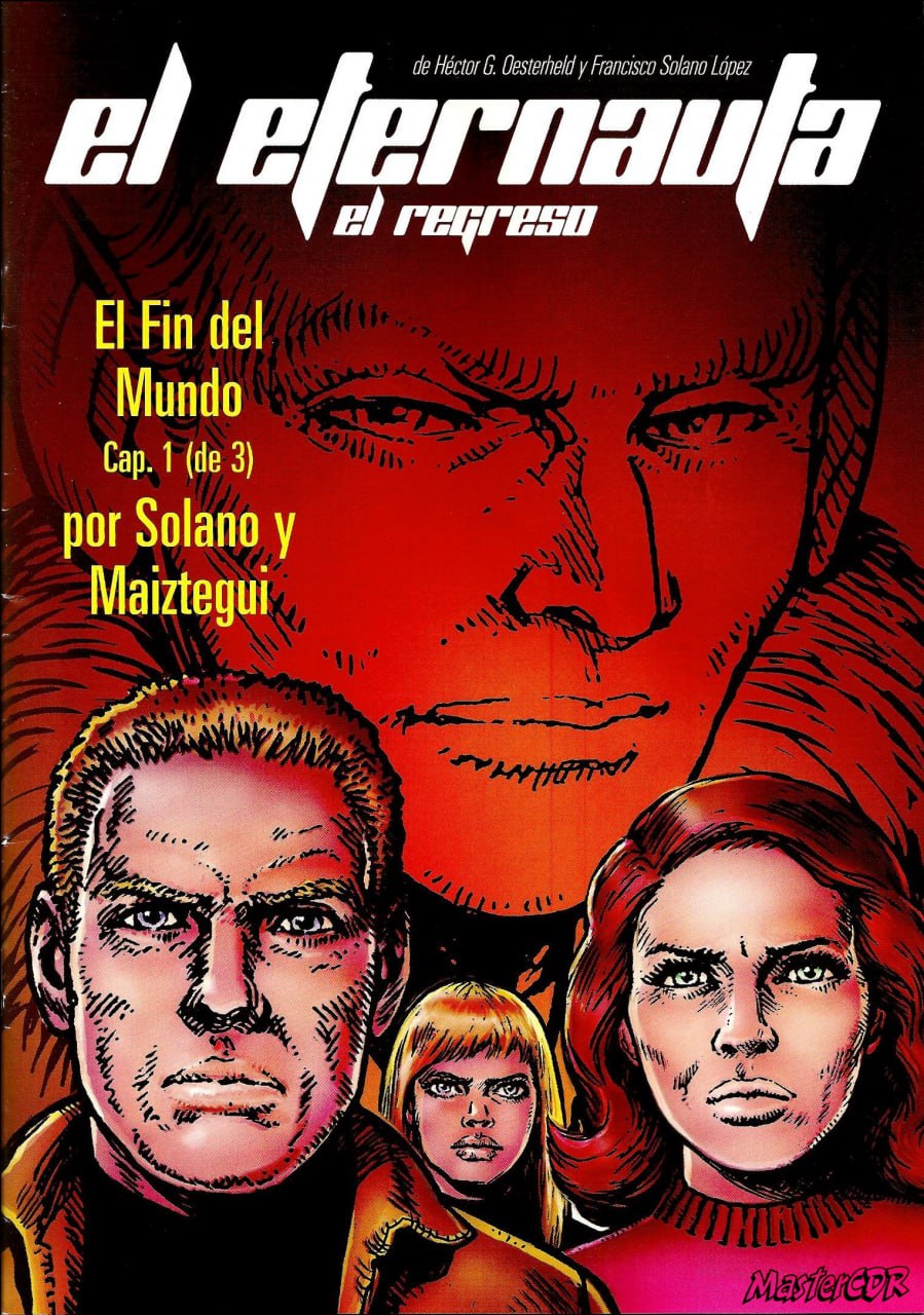 Portada ampliada de el eternauta el represo