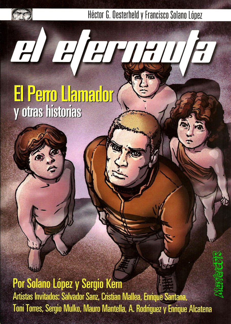 Portada ampliada de el eternauta