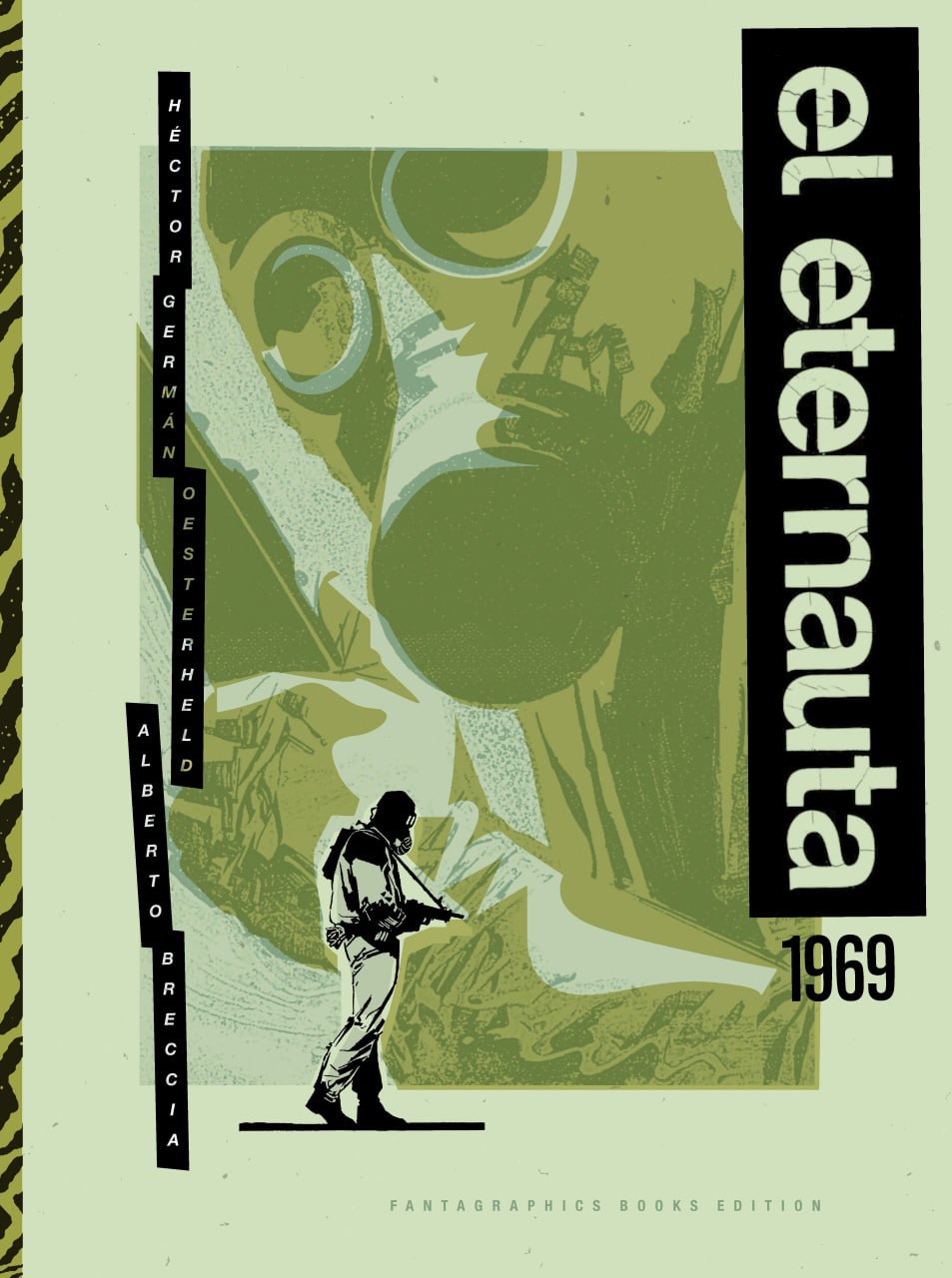 Portada ampliada de el eternauta
