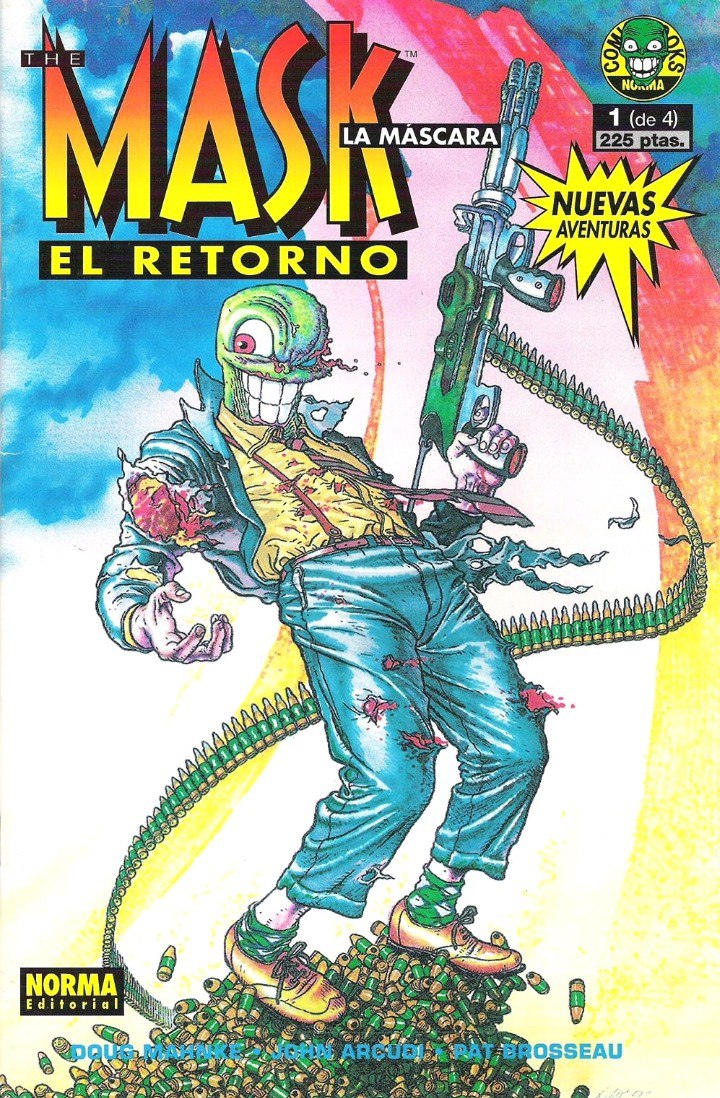 Portada ampliada de MASK El Retorno