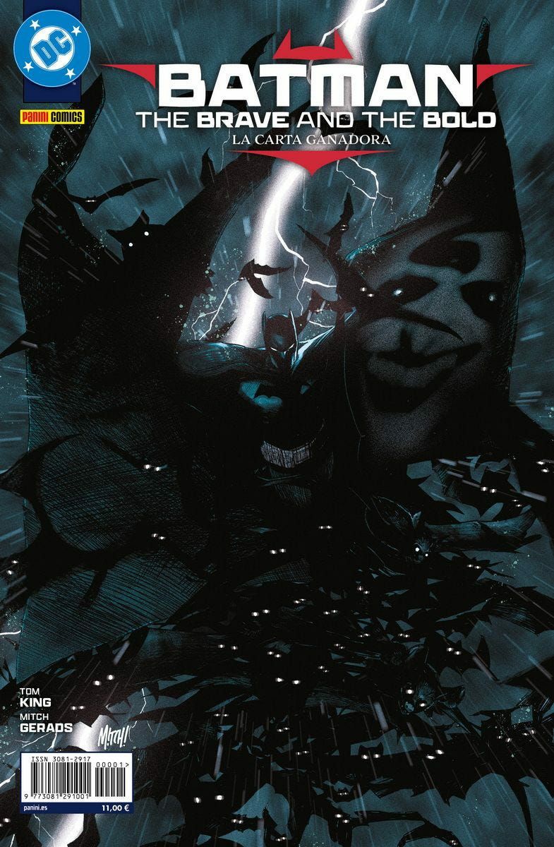 Portada ampliada de BATMAN THE BRAVE AND THE BOLD