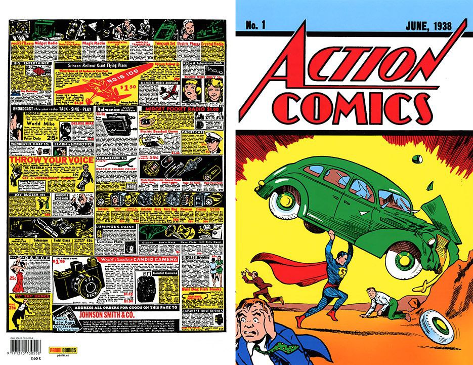 Portada ampliada de Action Comics