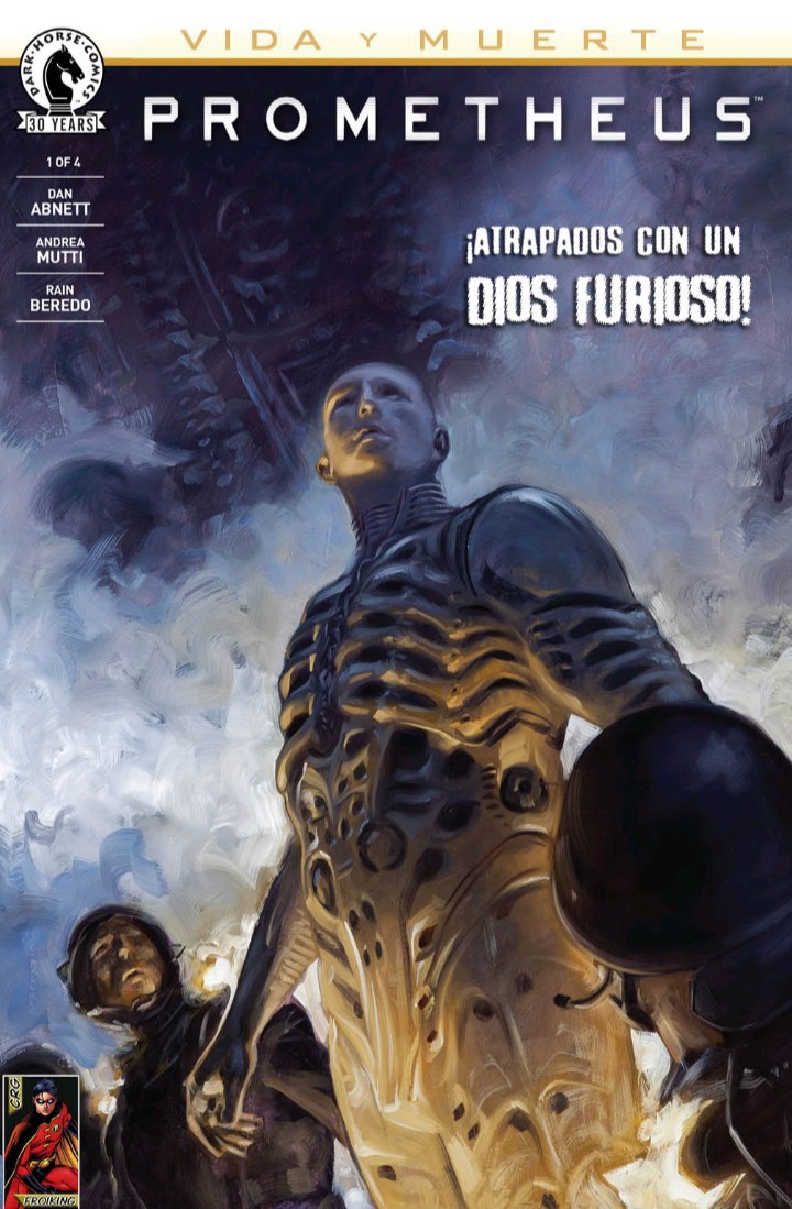 Portada ampliada de PROMETHEUS