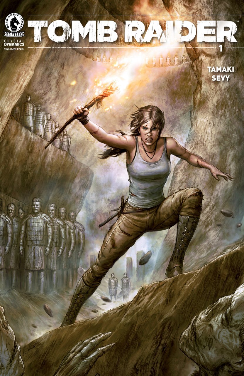 Portada ampliada de TOMB RAIDER