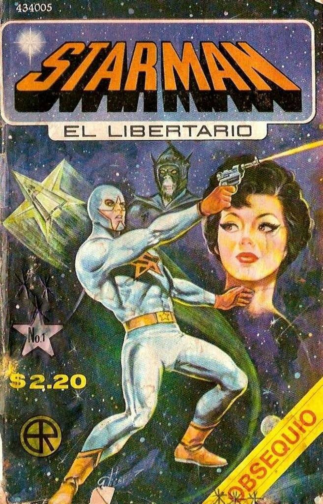 Portada ampliada de STARMAN EL LIBERTARIO