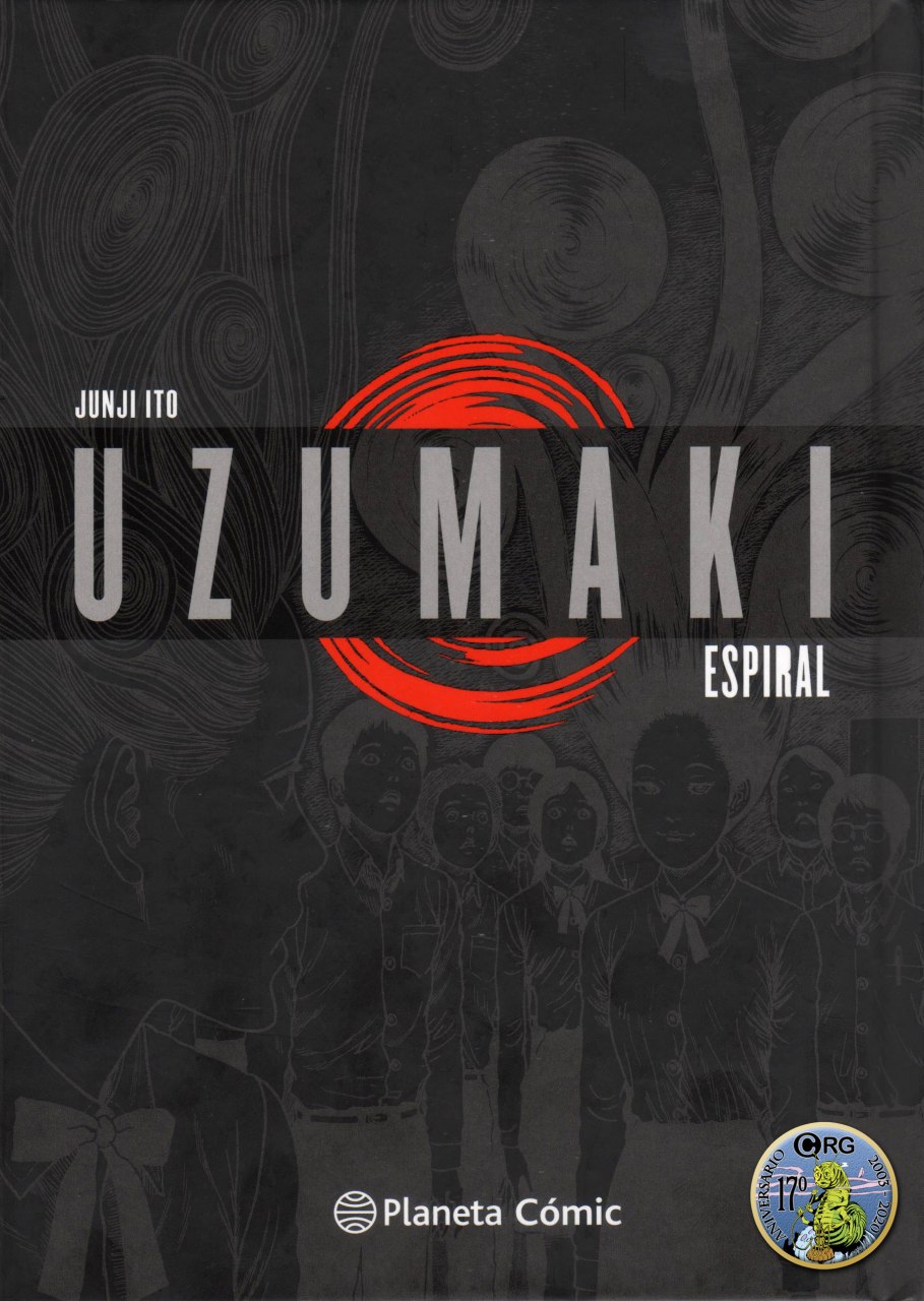 Portada ampliada de Uzumaki Espiral