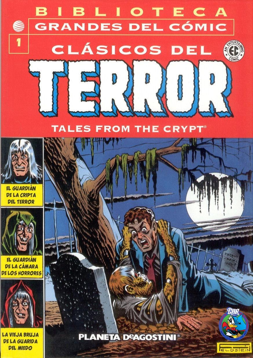 Portada ampliada de CLÁSICOS DEL TERROR TALES FROM THE CRYPT