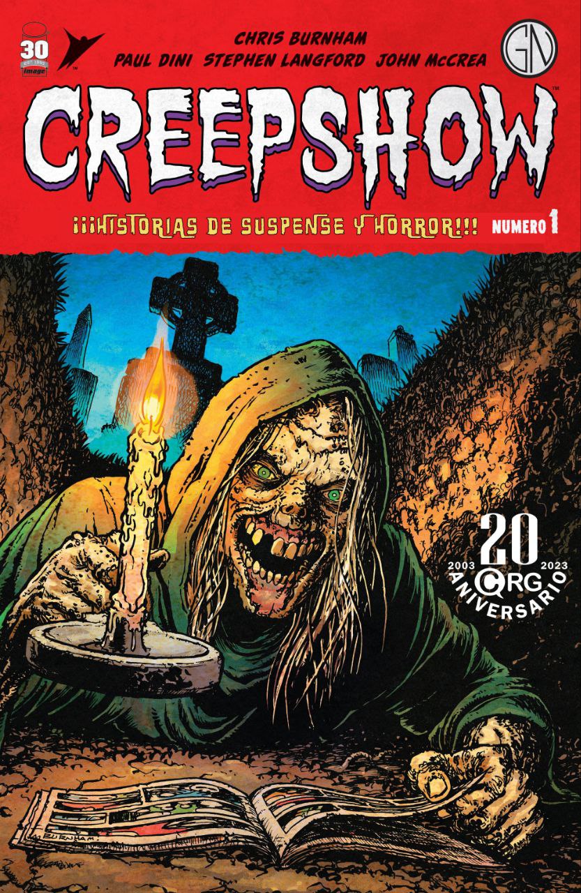Portada ampliada de CREEPSHOW