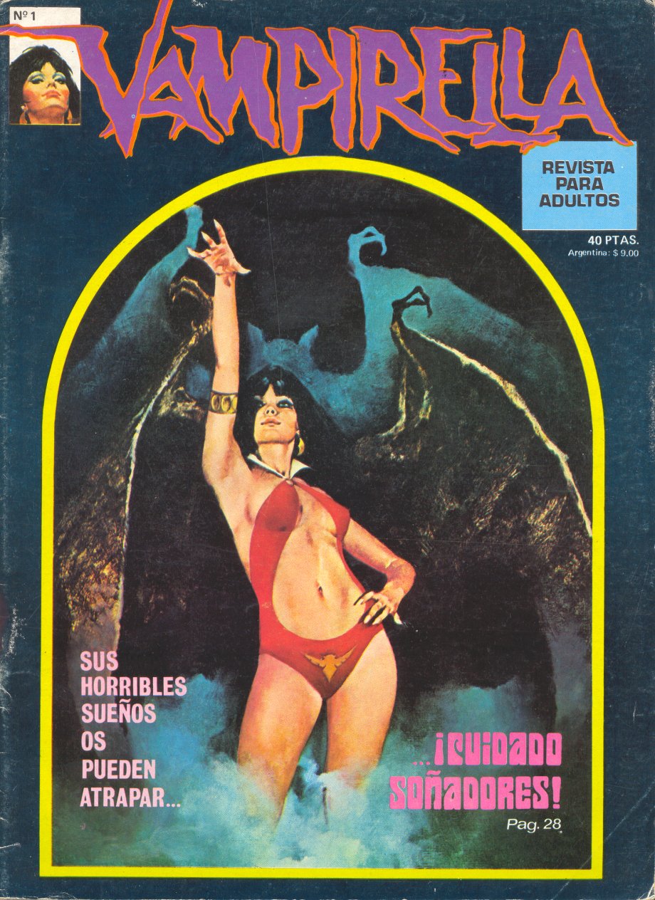 Portada ampliada de VAMPIRELA