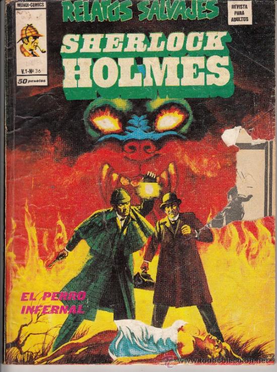 Portada ampliada de SHERLOCK HOLMES