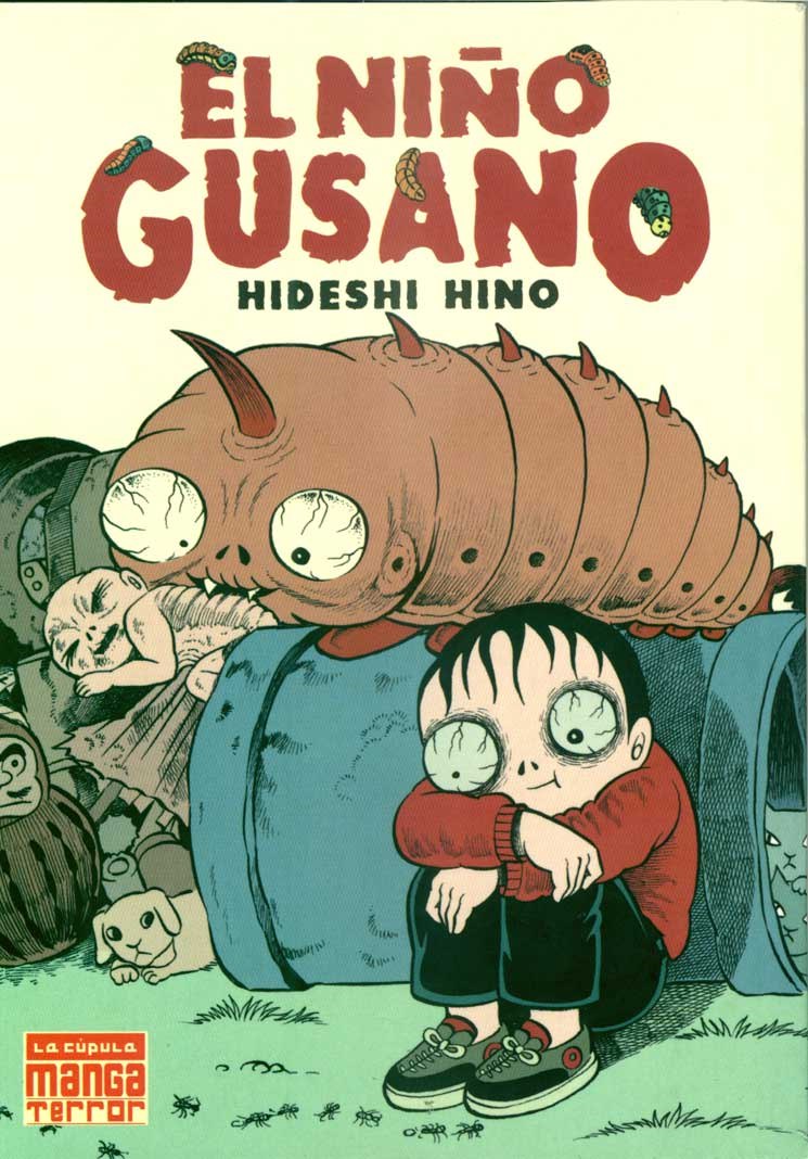 Portada ampliada de EL NIÑO GUSANO