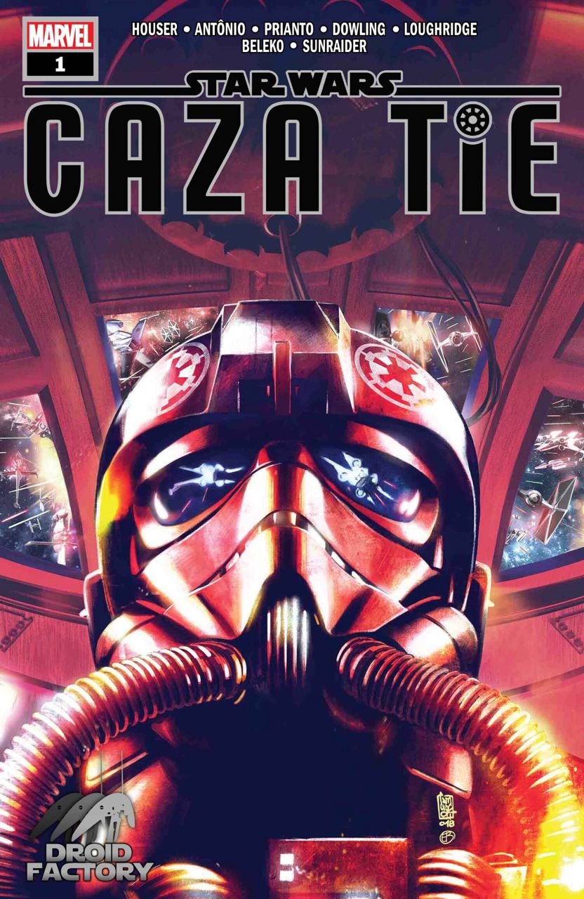 Portada ampliada de Caza Tie