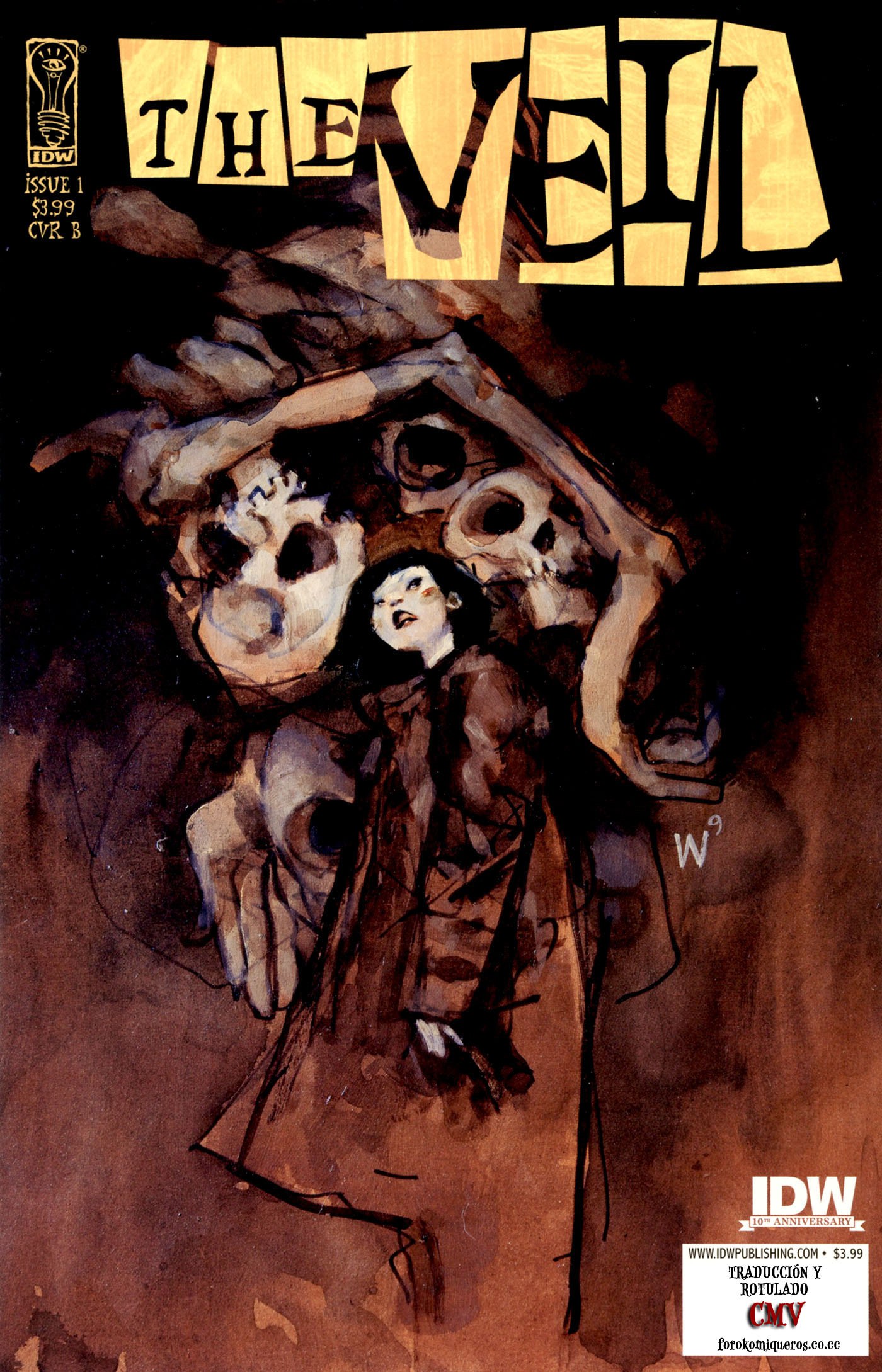 Portada ampliada de The Veil